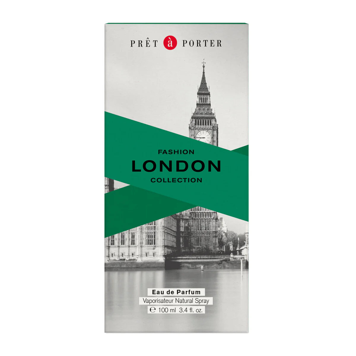Prêt à Porter London Eau de Parfum. Natural Spray for Men 100ml.
