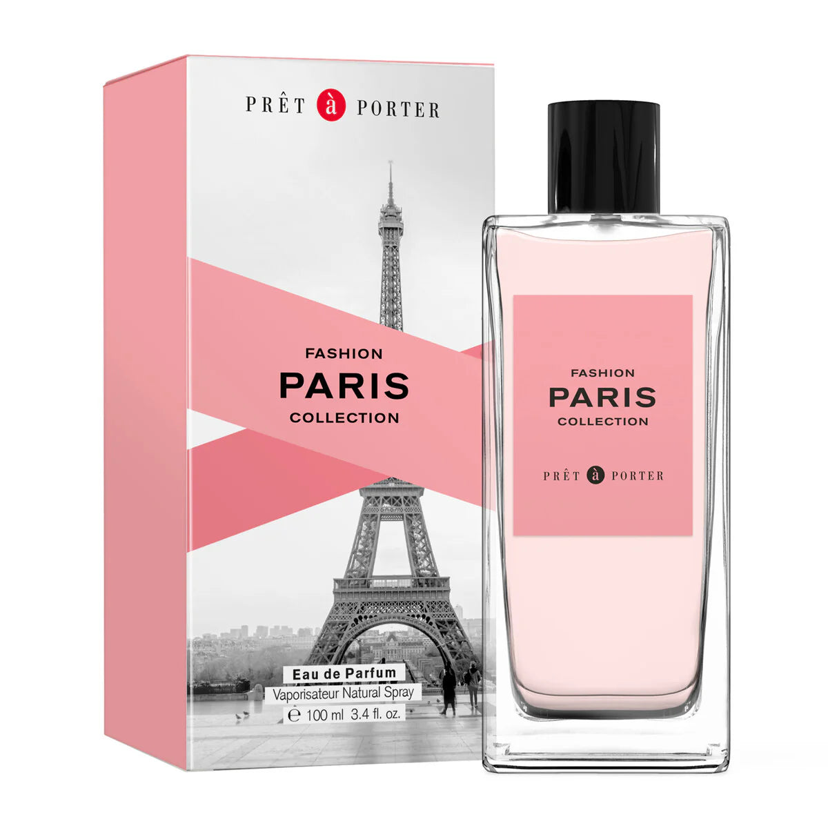 Prêt à Porter Paris Eau de Parfum. Natural Spray for Women 100ml.