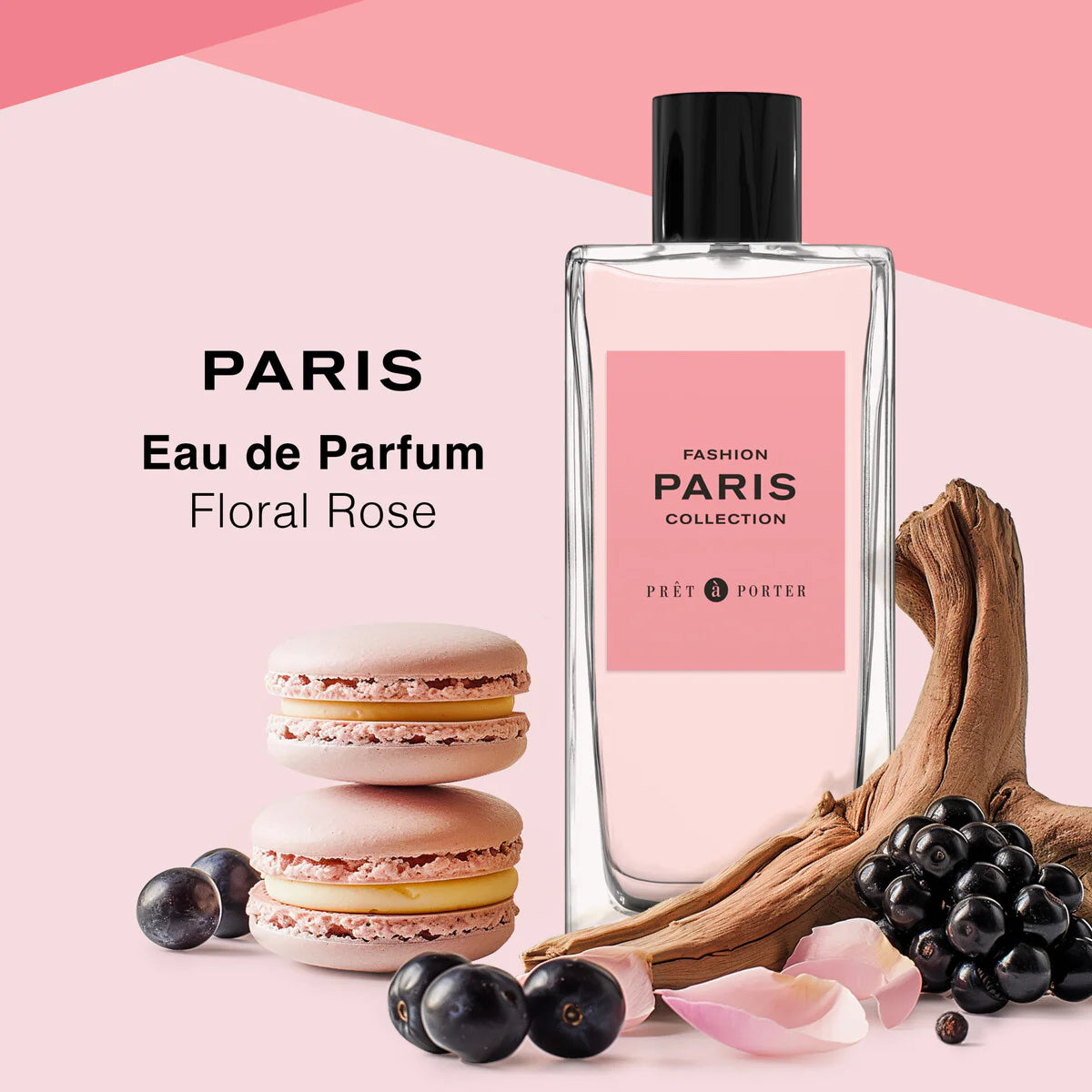 Prêt à Porter Paris Eau de Parfum. Natural Spray for Women 100ml.